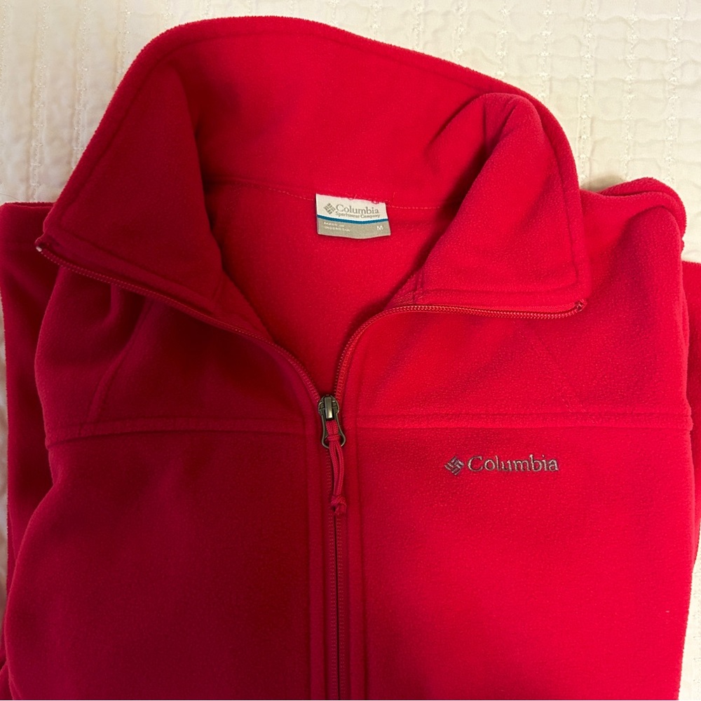 columbia hot pink jacket, size medium